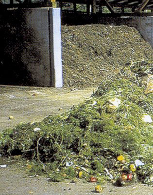 Anlieferung und Sammlung